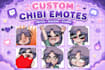 create custom chibi emotes for twitch discord