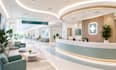 create hospital clinic pharmacy medical interior cgi rendering