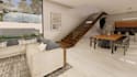 improve exist villa,terrace design,rooftop house render, modern villa, cgi image