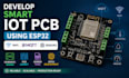 develop smart iot pcb using esp32 wifi mqtt and sensors
