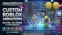 create roblox  animations character modelling , r15, r6 in roblox studio
