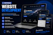 create a custom website development, frontend developer