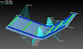 perform strand7 fea analysis for facade, cladding, and gfrc
