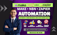 setup, fix make com automation make com n8n automation zapier webhook n8n