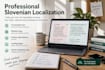 proofread and localize ai translated slovenian copy