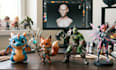 sculpt 3d models, 3d toys, chibi characters, action figures, stylized character
