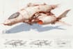 create high quality concept art for spacecraft vehicles and spaceships