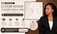 do custom notion dashboard website crm automation workspace setup notion expert
