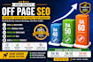 do off page SEO to increase da 40 da 50 da 60