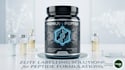 design premium peptide supplement label and packaging