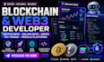 blockchain developer tax token presale web3 dapp crypto polymarket solona bot