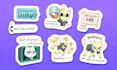 create custom cute sticker designs