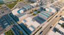 3d mixed use masterplan,community layout,landscape render, cgi building exterior