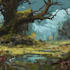 create 2d game environment concept art and illustration