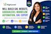 ghl website, gohighlevel workflow automation, ghl expert