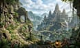 design immersive 3d game environments, level designs, and VR or ar worlds