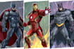 illustrate a superhero comic and marvel character
