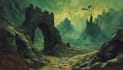 create dark fantasy art illustrations with ai