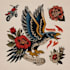 create awesome old school tattoo style design