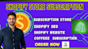 do shopify  converting coffee subscription store design shopify store redesign