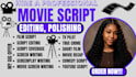 write, edit, polish format, proofread your screenplay film script in final draft