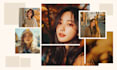 design a polaroid, scrapbook or magazine style photo collage