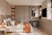 bedroom design and 3ds
