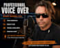 record a rugged cinematic male voice over