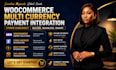 do woocommerce mutil currency payment integration,stripe checkout