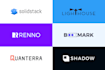 design a modern minimalist logo for startups