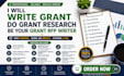 write grant proposals, do grant research and be your grant rfp writer
