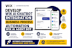 develop wix ai chatbot integration business process automation wix ai agent bot