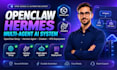 setup openclaw hermes multi agent ai open claw ai agent clawbot vps server