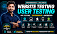 do website testing user testing iphone ipad android app testing UX feedback