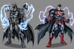 illustrate a superhero comic and marvel character