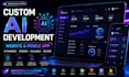 develop custom ai website, ai mobile app and ai software solution