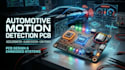 design automotive motion detection pcb with accelerometer and alarm system