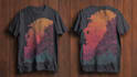 create custom typography tshirt design
