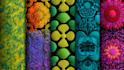 create unique seamless pattern, textile design