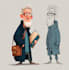 create cartoon character design