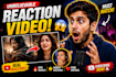 create professional youtube reaction video thumbnails