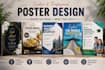 create elegant invitation poster design
