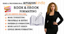 do book formatting, kindle ebook formatting, layout design, workbook or journal