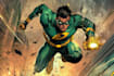 illustrate a superhero comic and marvel character