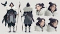 illustrate fantasy art creatures and characters