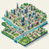 design professional flat vector map and infographic location map