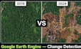 do google earth engine analysis, lulc mapping