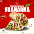 shawarma poster design promote