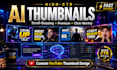 create high CTR youtube thumbnail designs with ai