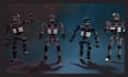 create custom 3d low poly characters for games, rigging and animation